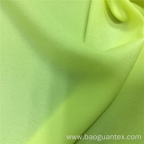 Solid Color Shirt 100% Polyester Crepe Faille Fabric